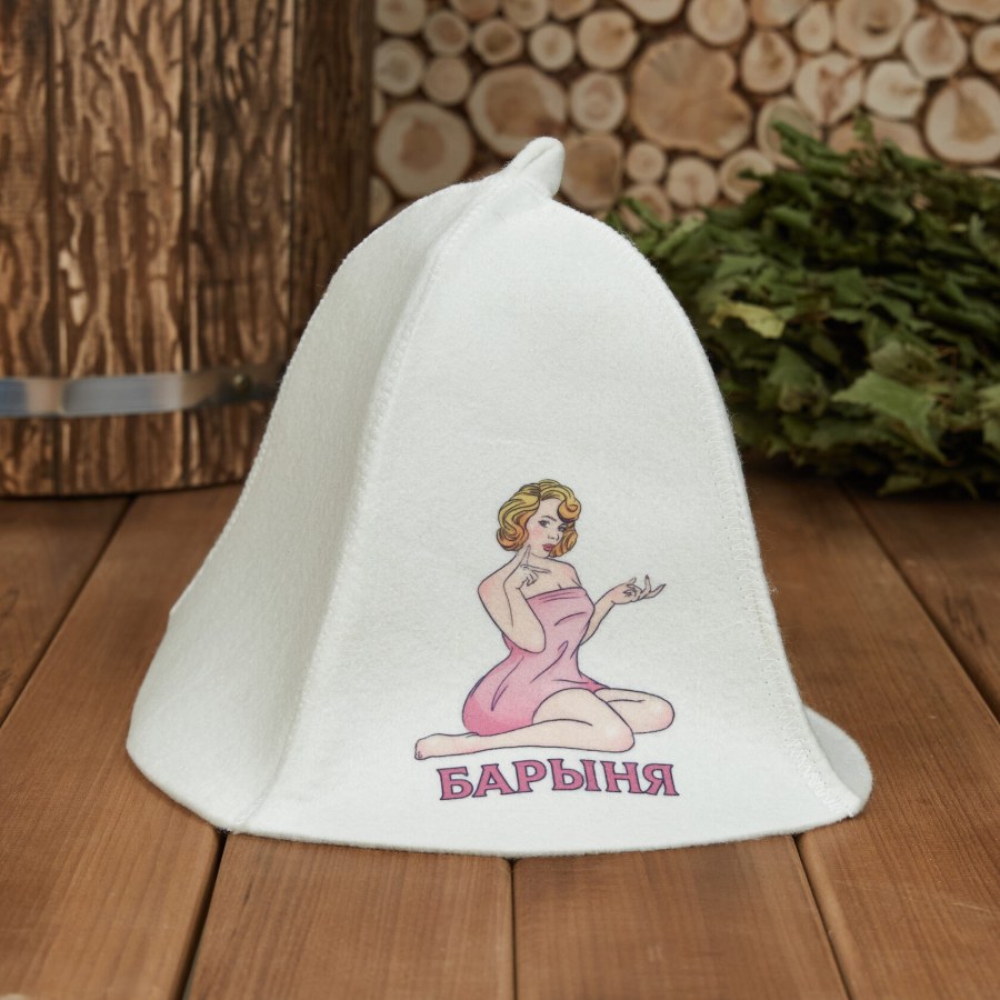 Шапка для бани "Барыня"