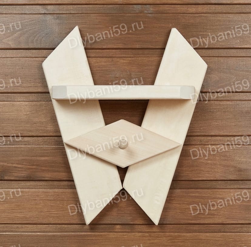 Полка под шампунь 1 кр 400*340*120