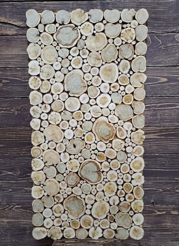 Панно из можжевельника, 1000/500 мм